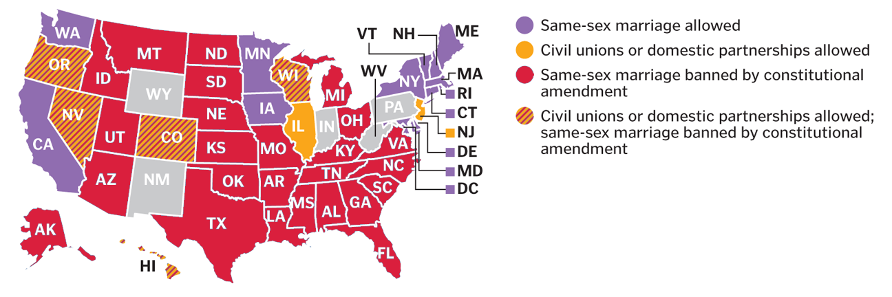 What State Allow Gay Marriage 81